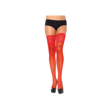 LEG AVENUE - RETE ALTA COSCIA TRASPARENTE TAGLIA UNICA