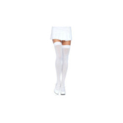 LEG AVENUE - CALZINI IN NYLON BIANCO