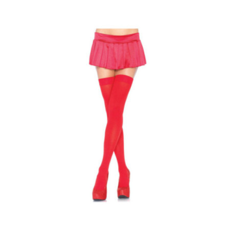 LEG AVENUE - CALZAMAGLIA IN NYLON ROSSO