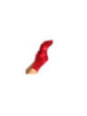 LEG AVENUE - GUANTI IN RASO ROSSO