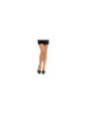 LEG AVENUE - COLLANT A RETE CON STRASS NUDE