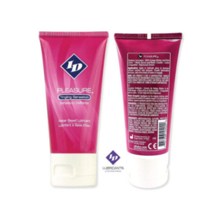 ID PLEASURE - LUBRIFICANTE A BASE ACQUA SENSAZIONE TINGENTE TUBO DA VIAGGIO 60 ML