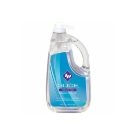 ID GLIDE - LUBRIFICANTE A BASE ACQUA + NATURAL FEEL IPOALLERGENICO 1900 ML
